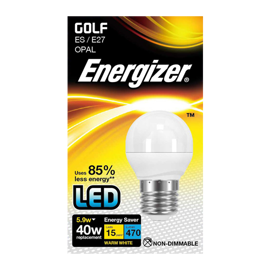 Energizer E27 LED Mini Globe 5,2W 470 Lumen (40W)